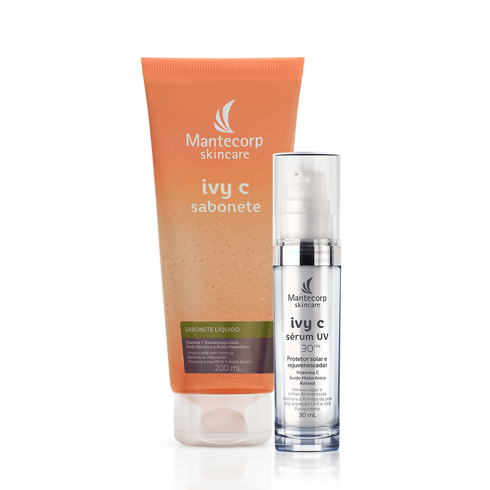 Kit Rejuvenescimento Multifuncional Sab. Ivy C+ Rejuvenescedor Ivy